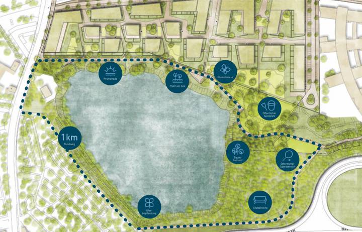 PANDION ALBERTUSSEE Düsseldorf Heerdt