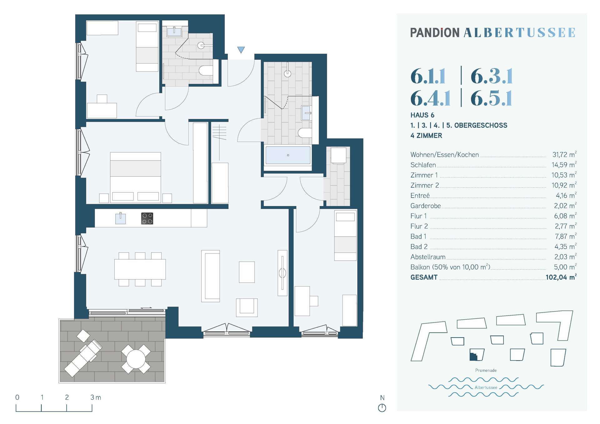 PANDION ALBERTUSSEE Düsseldorf Heerdt