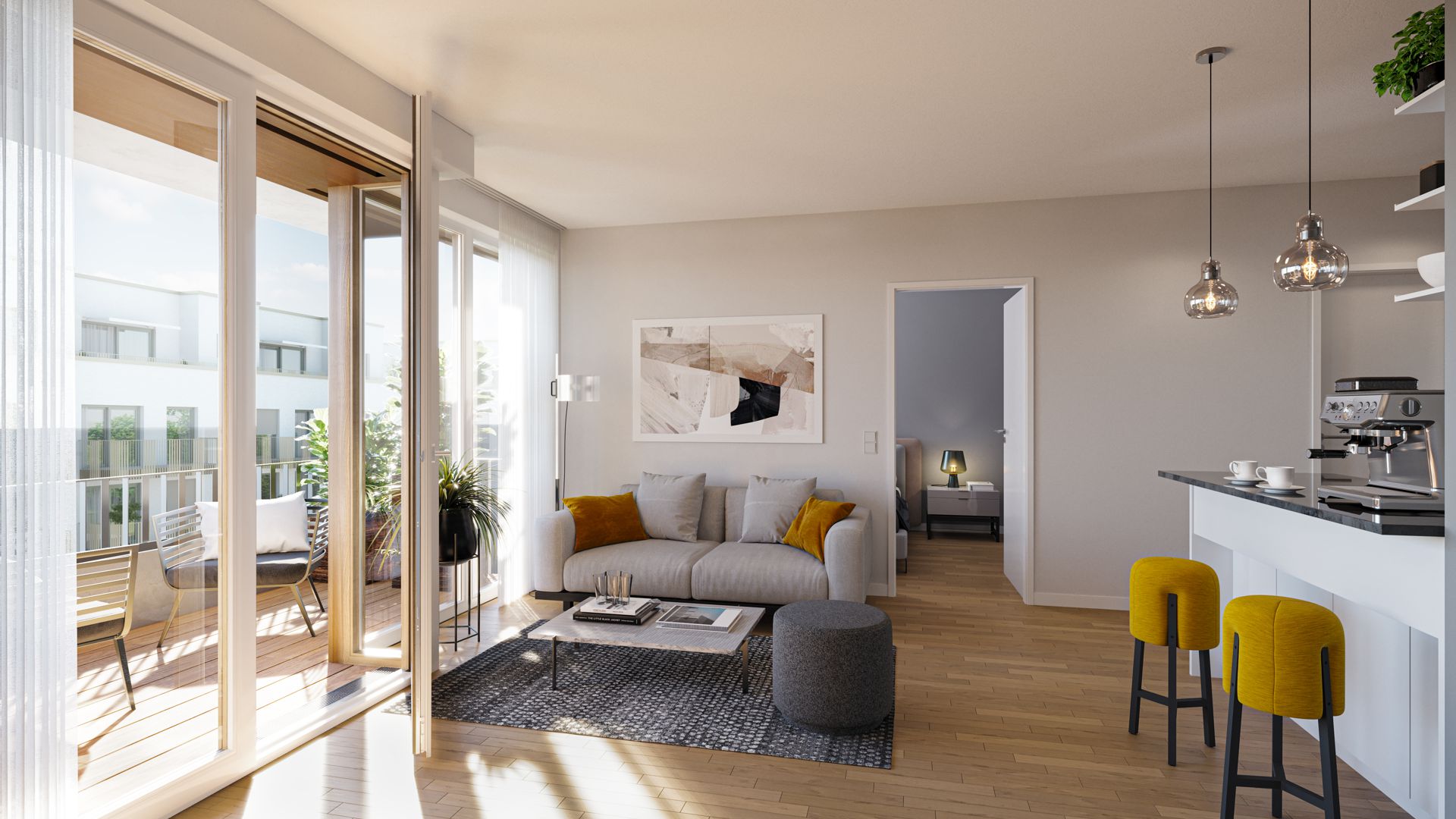 2Zimmer Wohnung Berlin Friedrichshain PANDION MIDTOWN